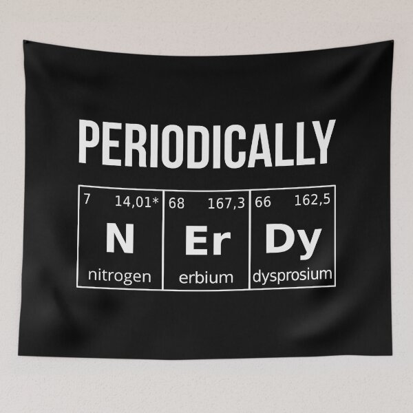 Item preview, Periodically Nerdy I designed and sold by Lemon Pepper.