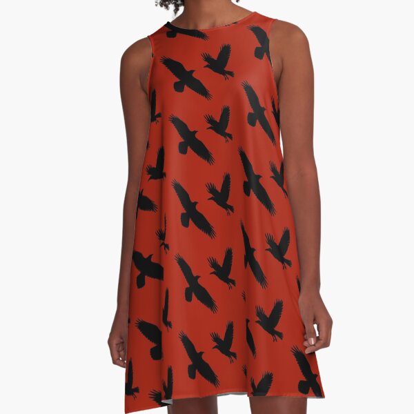 Crow A-Line Dress