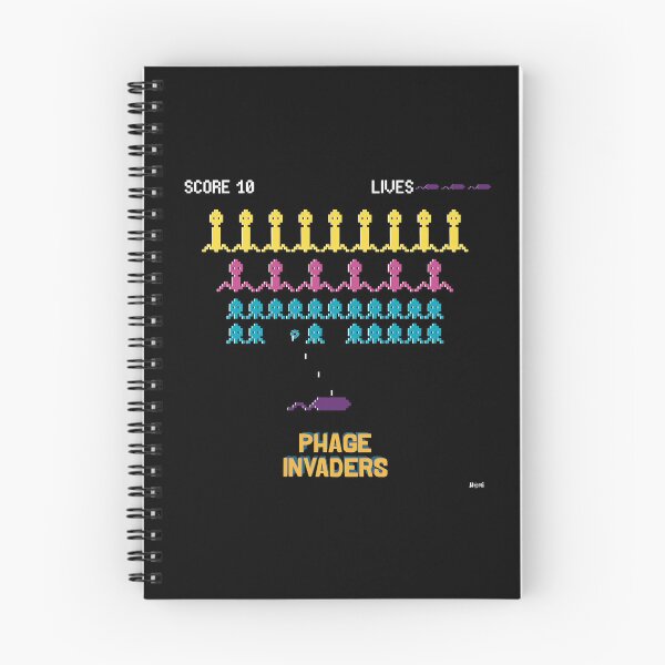 Item preview, Invasores de fagos designed and sold by Noémie Matthey.