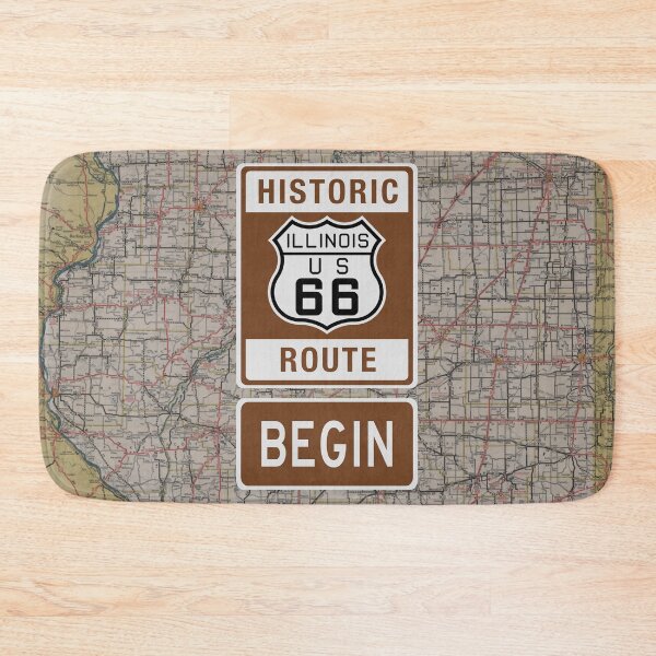 Item preview, Route 66 Illinois Sign designed and sold by Enzwell.
