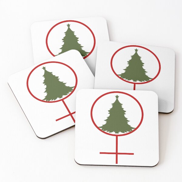 Item preview, CHRISTMAS GENDER SYMBOL FOR LADIES designed and sold by Festive Feminist.