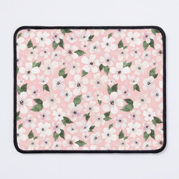 Item preview, Budgie - Matching pink flowers designed and sold by TheMirwoForest.