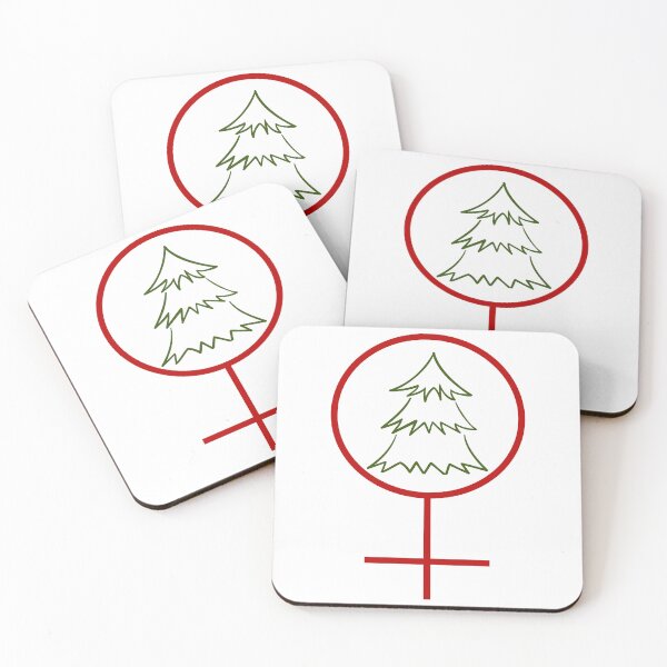 Item preview, CHRISTMAS FEMALE SYMBOL designed and sold by Festive Feminist.