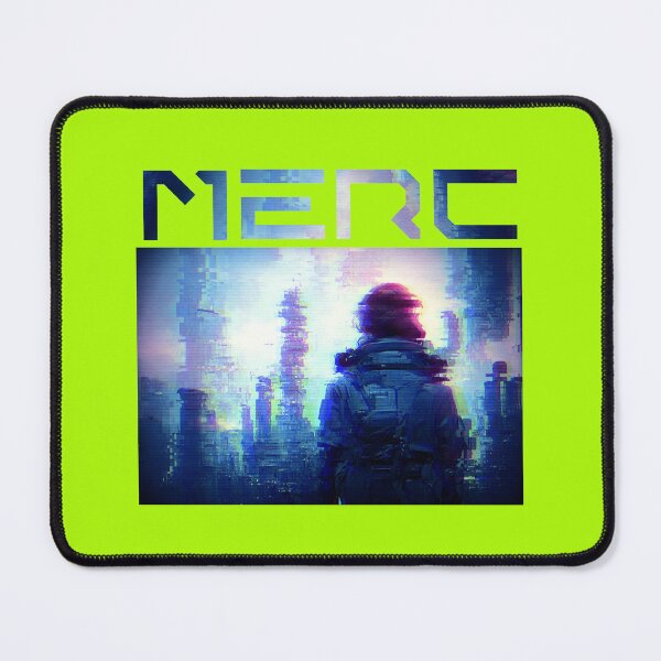 Item preview, MERC, The peripheral, cyberpunk designed and sold by RazorGirlRose.