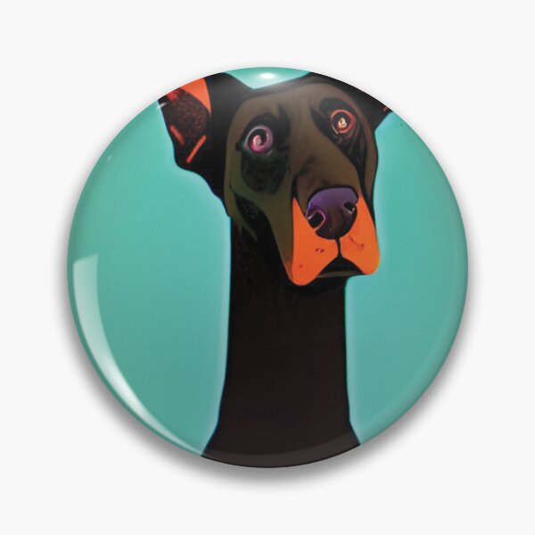 Item preview, Doberman with Extra Large Ears designed and sold by AImageX.