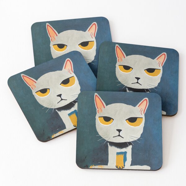 Item preview, Lovable British Shorthair Cat #5. Pop-art poster designed and sold by Åveline Dvorak.