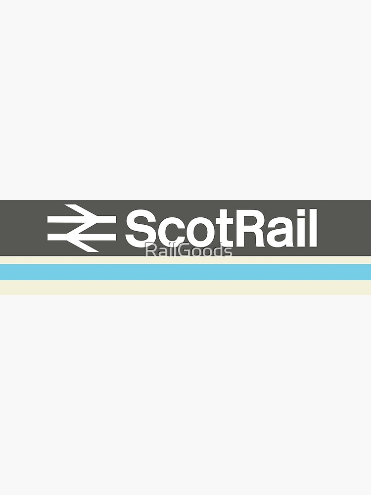 "ScotRail Logo" Poster for Sale by RailGoods Redbubble