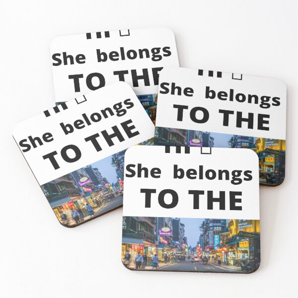 Item preview, She Belongs To The Streets T-Shirts / AND  many other products that you will like with the same design ....... designed and sold by Misnrays93.