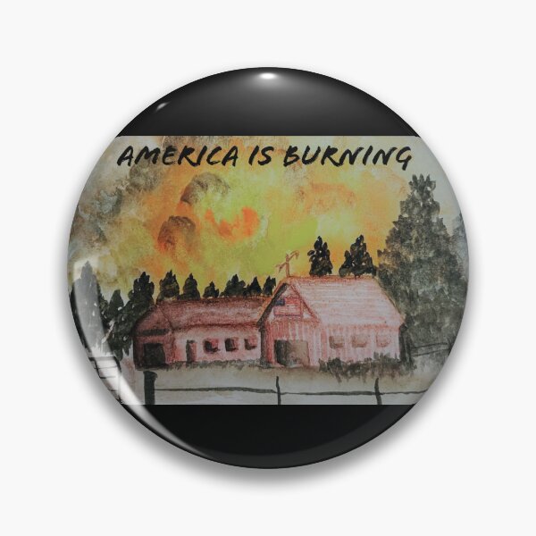 Item preview, America is Burning designed and sold by Anastasia Post.