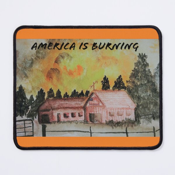 Item preview, America is Burning designed and sold by Anastasia Post.