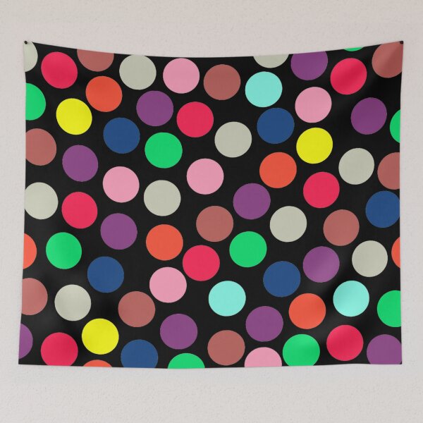 Item preview,  polka dot pattern,bright,multicolor designed and sold by cutecrazytshirt.