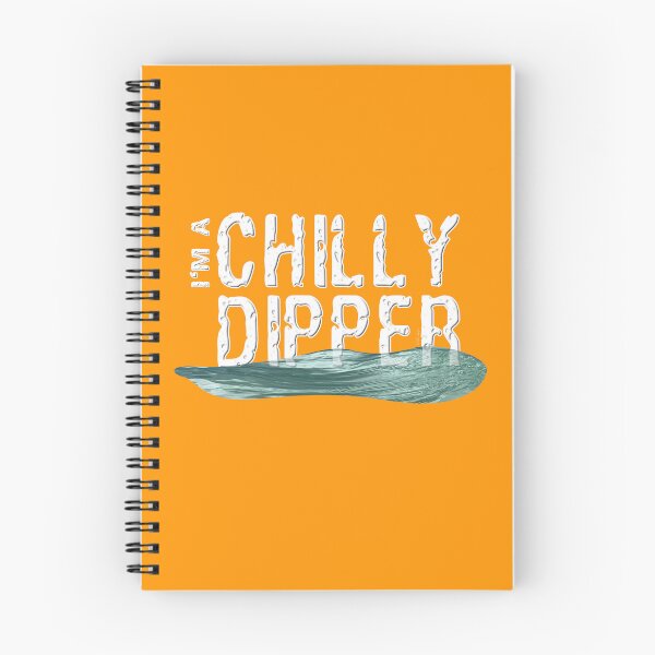 Item preview, Calling wild open water swimming, winter bathers. Im a Chilly Dipper for swimmer lovers.  Caroline Laursen Original designed and sold by Caroline Laursen.