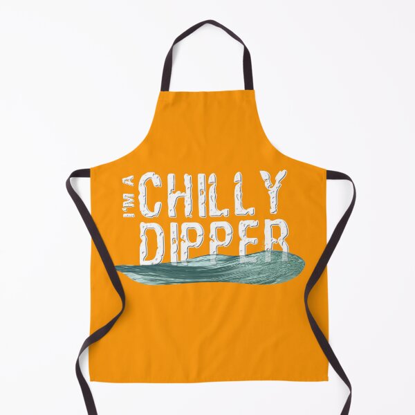 Item preview, Calling wild open water swimming, winter bathers. Im a Chilly Dipper for swimmer lovers.  Caroline Laursen Original designed and sold by Caroline Laursen.