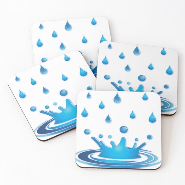 Item preview, Raindrops and Water Rings designed and sold by Chele Martines.