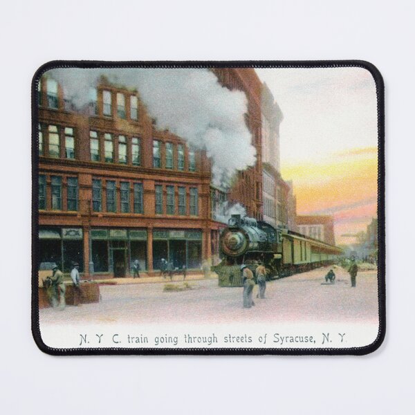 Item preview, 1910 Railroad Train in Syracuse New York designed and sold by historicimage.
