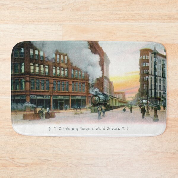 Item preview, 1910 Railroad Train in Syracuse New York designed and sold by historicimage.