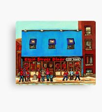 OTTAWA PAINTINGS OTTAWA ART OTTAWA DELIS ELGIN STREET DELI IN OTTAWA Canvas Print
