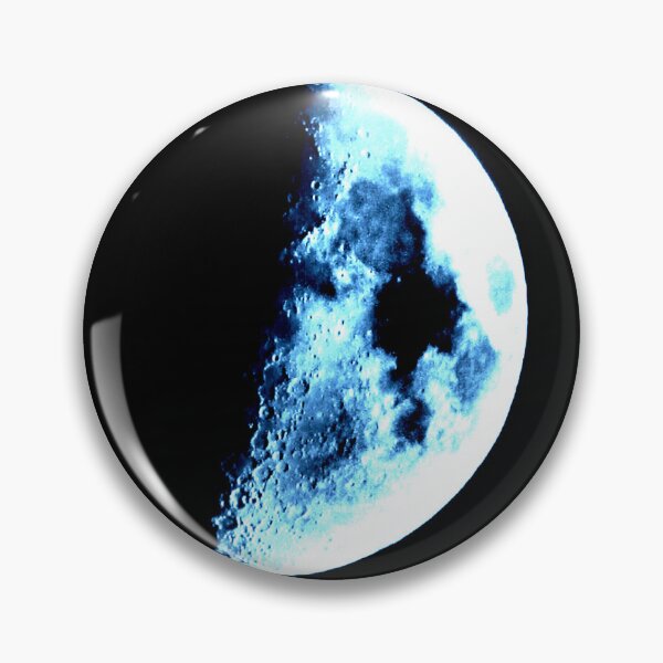 Item preview, Bright blue moon designed and sold by ChrisDreamer21.
