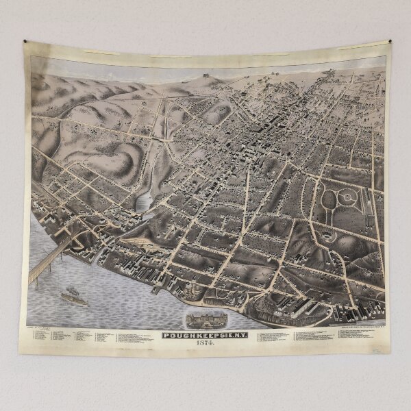 Item preview, Poughkeepsie, New York (1874) designed and sold by allhistory.
