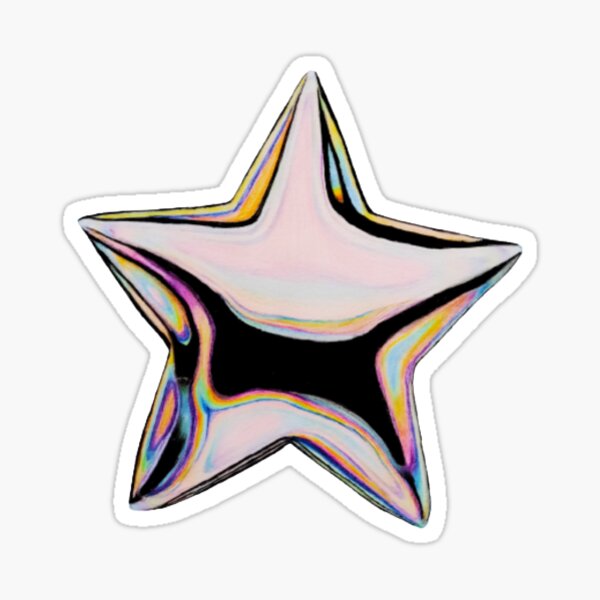 Holographic Star Stickers for Sale