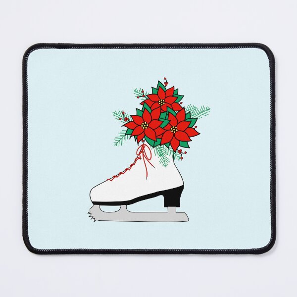 Item preview, Sk8 Vase of Red Poinsettias designed and sold by CoralFoxDesigns.