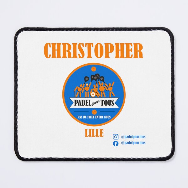 Item preview, Padel for all - Christopher designed and sold by Beautifutebol.