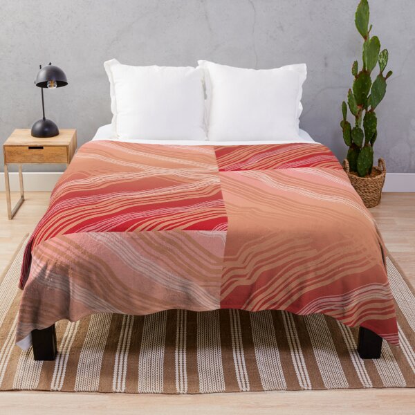 Artikelvorschau, Shades of Pink Stripe Pattern 1 - Dekokissen & Drucke. entworfen und verkauft von ScatterHub.