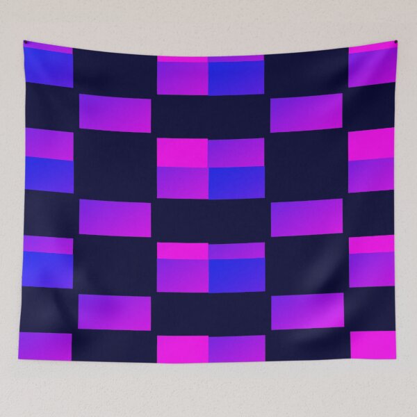 Item preview, Purple Blue Checkers Pattern designed and sold by awsomepatterns.