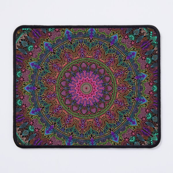 Item preview, Rainbow Line Art Mandala designed and sold by Kristi Duggins.