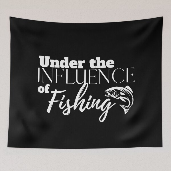 Item preview, Under the Influence of Fishing designed and sold by It's On Backwards.