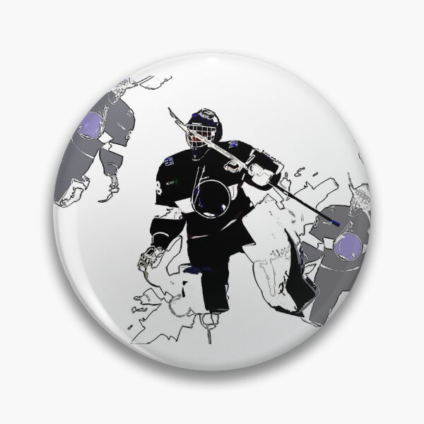 Artikelvorschau, Torhüter rocken! - Eishockeyspieler entworfen und verkauft von NaturePrints.