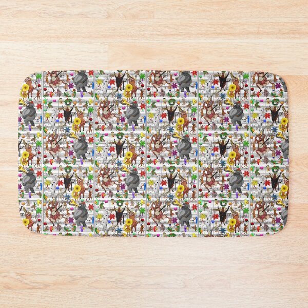 Item preview, Holiday Animal Musical Menagerie with Score IV designed and sold by VerdeDoodleDuck.