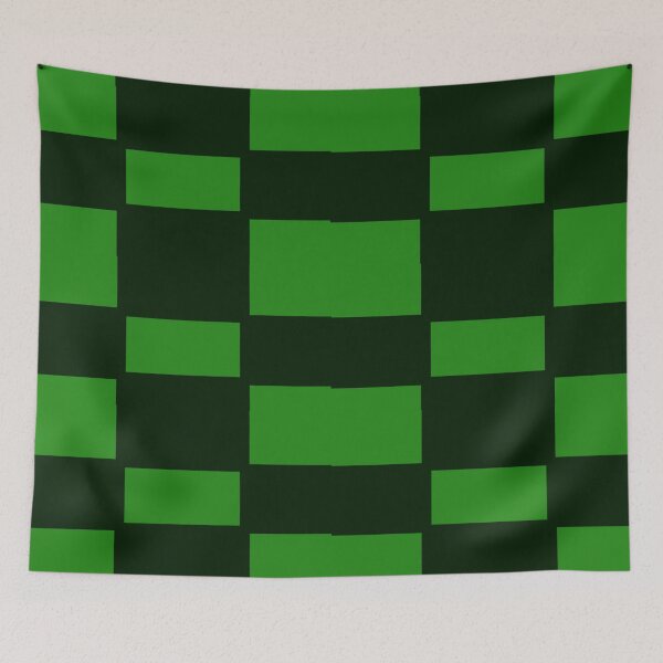 Item preview, Green Checkers Pattern designed and sold by awsomepatterns.