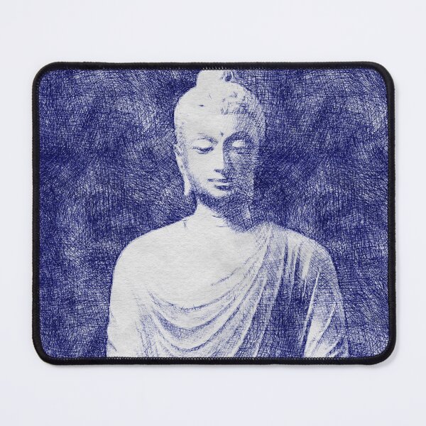 Item preview, lord buddha in meditation sketch illustration designed and sold by KARTICK DUTTA.