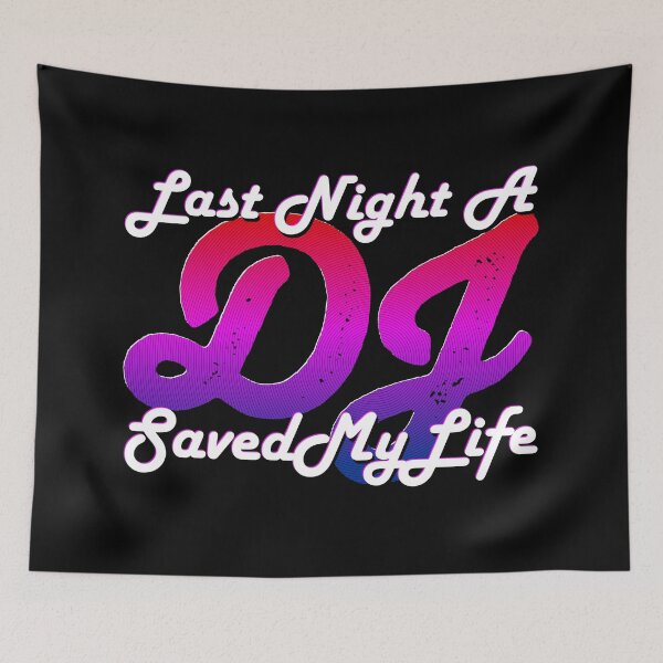 Item preview, 1980's Series: Last Night a DJ Saved My Life designed and sold by allovervintage.