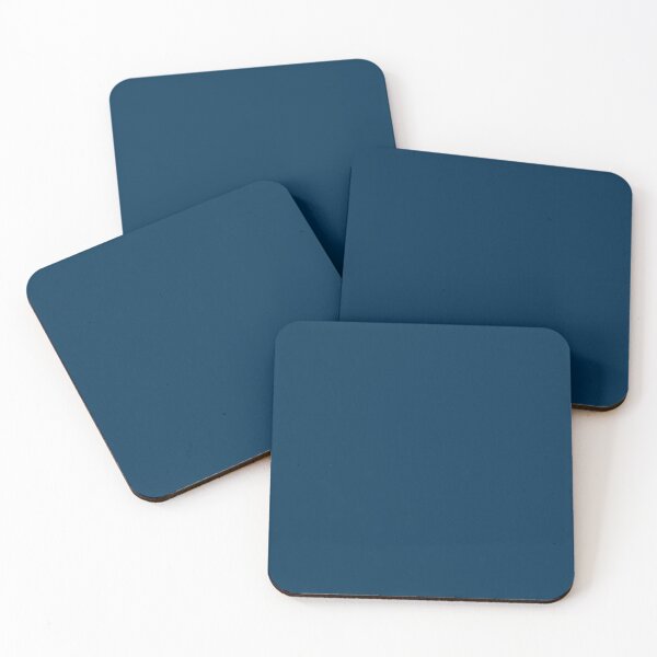 Item preview, Prussian Blue Solid Color designed and sold by Whoopsidoodle.