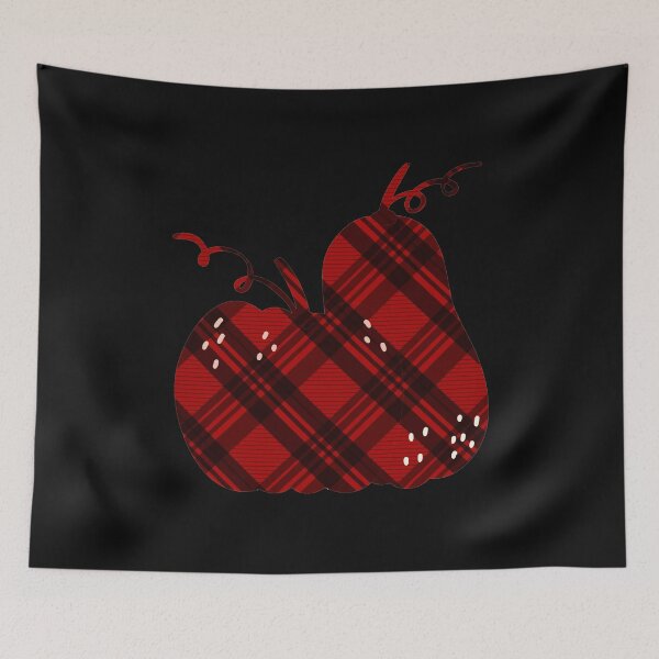 Item preview, Fall, Autumn Season, Thanksgiving Plaid Themed Pumpkins designed and sold by ImaginedCo.