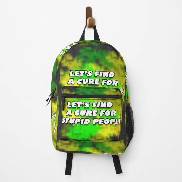 Item preview, Lets find a cure for stupid people designed and sold by MarioMall01.