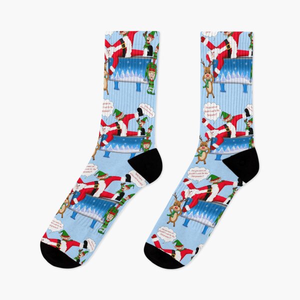 Item preview, Merry Christmas Chiropractor Santa & Elves designed and sold by daphsam.