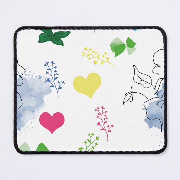Item preview, Flowers and hearts print designed and sold by soryilustracion.