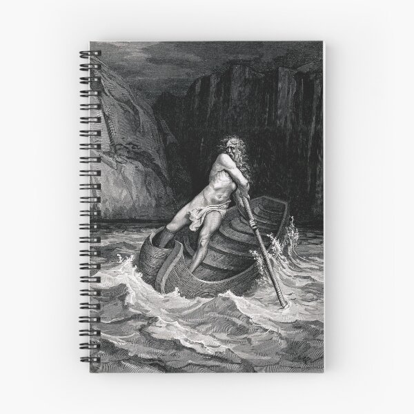 Aperçu de l'œuvre Gustave Doré-Charon créée et vendue par TwistedCity.