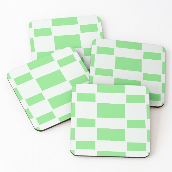 Item preview, Light Green Reverse Checkers Pattern designed and sold by awsomepatterns.