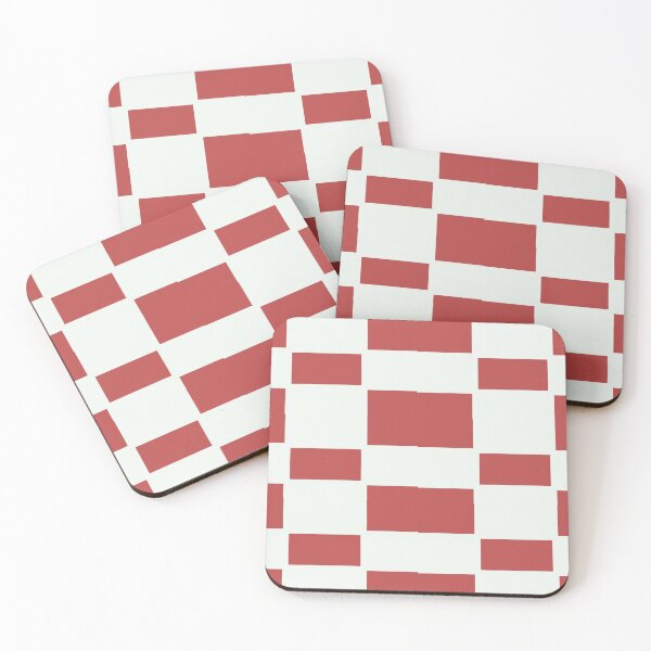 Item preview, Red Reverse Checkers Pattern designed and sold by awsomepatterns.
