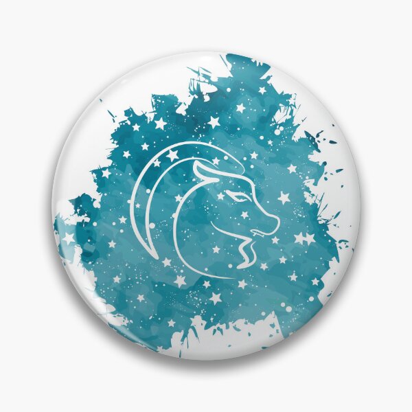 Artikelvorschau, Steinbock-Seeziegen-Astrologie-Aquarell-Konstellations-Tierkreis-Kunst entworfen und verkauft von redbubbleart18.