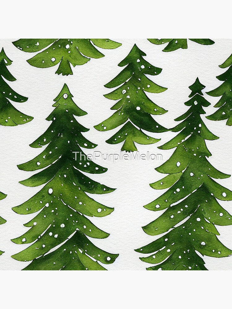 Disover Christmas Tree Print  Coasters