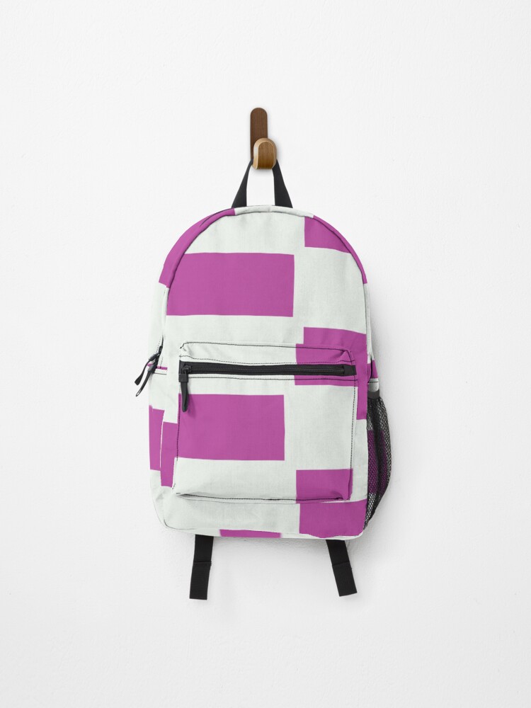 Thumbnail 1 of 3, Backpack, Pink Reverse Checkers Pattern designed and sold by awsomepatterns.