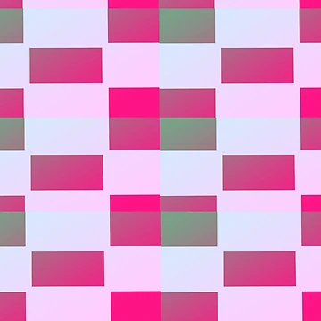 Artwork thumbnail, Pink Green Reverse Checkers Pattern by awsomepatterns