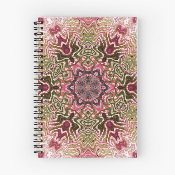 Item preview, Hippie Vibes Kaleidoscope Abstract Radial Symmetry Pattern Boho Aesthetic Art 3 of 12 designed and sold by Beachy.