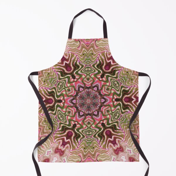 Item preview, Hippie Vibes Kaleidoscope Abstract Radial Symmetry Pattern Boho Aesthetic Art 3 of 12 designed and sold by Beachy.