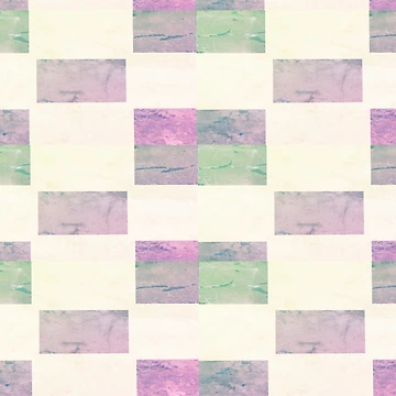 Artwork thumbnail, Pink Green Paper Reverse Checkers Pattern by awsomepatterns